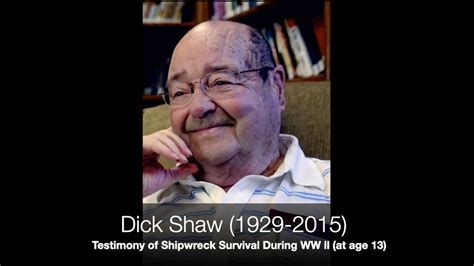 dick shaw testimony youtube