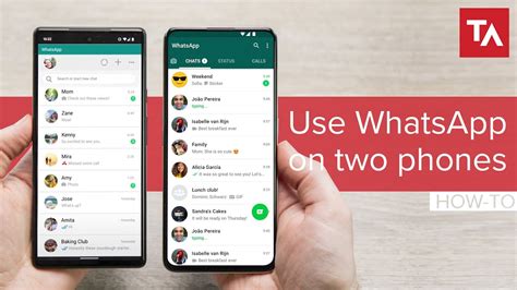 How To Use Whatsapp On Two Phones Youtube