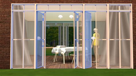 Sims 4 Ccs The Best City Lights Windows And Doors Part