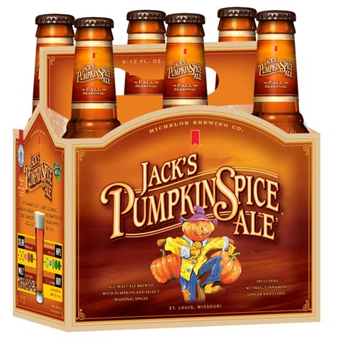 Michelob Jacks Pumpkin Spice Ale Six Pack Decal 73962 Pumpkin Beer Pumpkin Jack Pumpkin