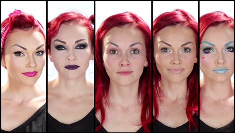 See This Makeup Artist Transform Her Face Into Five Totally Different