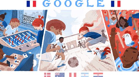FIFA World Cup 2018: Google Doodle pays tribute to Argentina, France