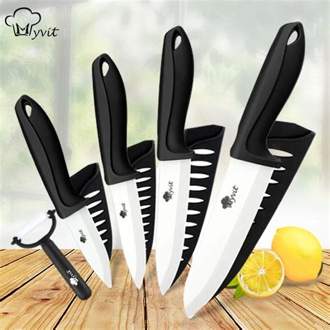 Ceramic Knife Set 3 4 5 6 Inch Chef Utility Slicer Paring Ceramic