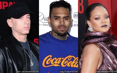 Eminem Slammed For Allegedly Supporting Chris Brown Over Rihanna Assault