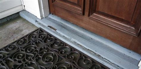 How To Replace A Rotten Entry Door Sill Todays Homeowner