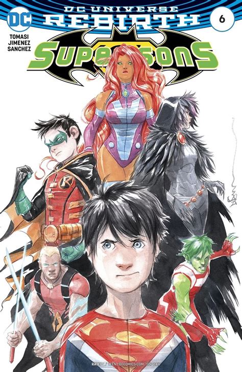 Super Sons Vol 1 6 Dc Database Fandom Dark Horse Comics Dc Comic