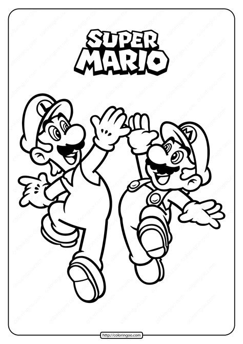 Free download 35 best quality super mario bros coloring pages at getdrawings. Pin on Games