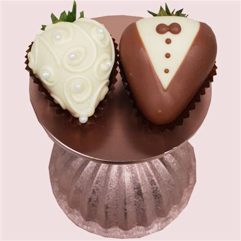 Fruity T Bride And Groom Chocolate Strawberries Luxury Wedding Ts