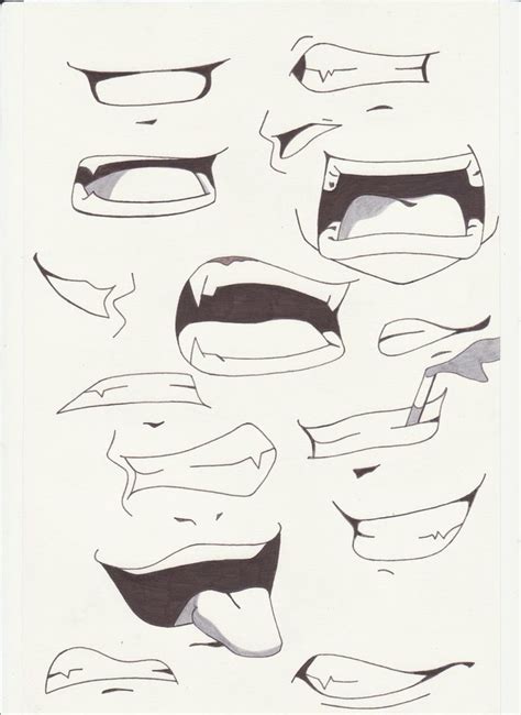 Mouths Ideas For Anime Drawings Pinterest Mouths
