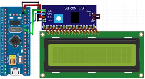 I2c Lcd With Stm32 Blue Pill Using Stm32cubeide