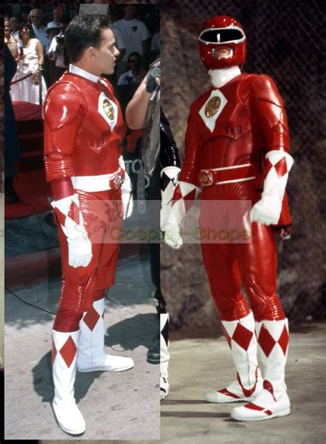 Custom Cheap Power Rangers Mighty Morphin Mmpr Movie Version Red Ranger
