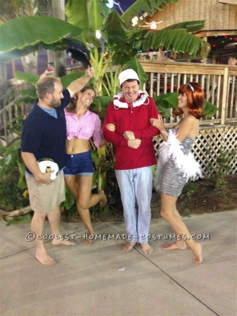Easy No Sew Diy Gilligans Island Group Costume Group Costumes Costumes