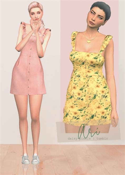Luna Dress At Daisy Pixels Sims Updates Images And Photos Finder