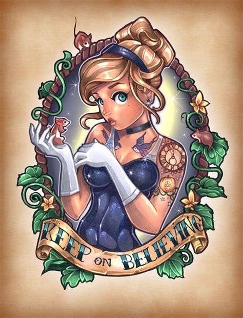 Tattoo Disney Pixar Dreamworks Princesas Disney Tatuadas Arte