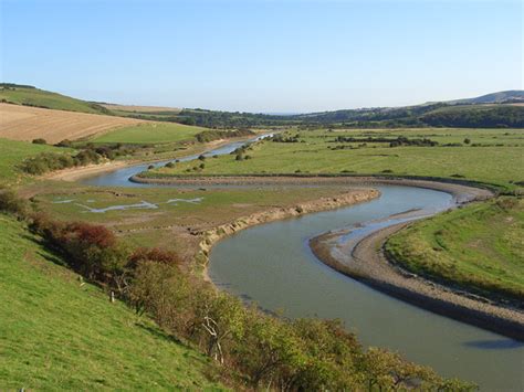 The Cuckmere River Exceat © Andrew Smith Geograph Britain And Ireland
