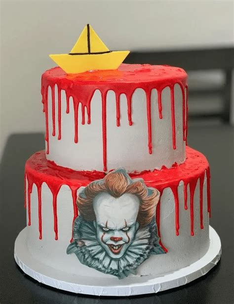 Pennywise Cake Design Images Pennywise Birthday Cake Ideas Scary Halloween Cakes Scary Cakes
