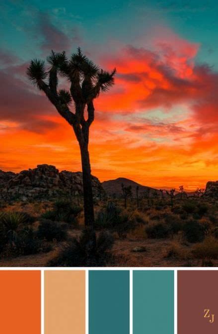 Want a color scheme that perfectly matches your favorite images? 19+ Ideas painting sunset desert for 2019 #painting ...