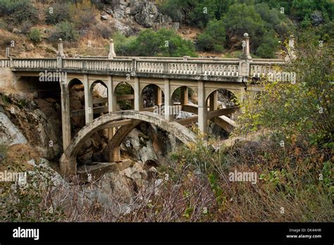 Old Bridge Over The East Fork Of The Kaweah River Tulare County