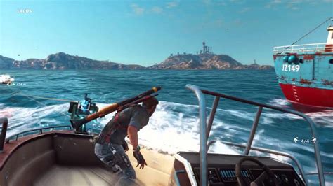 Just Cause 3 Tethered Boats Youtube