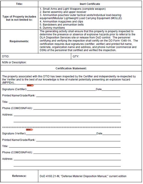 Dd Form 1a Template