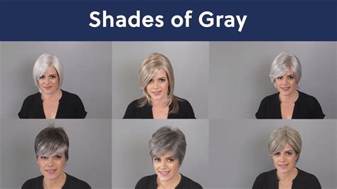 Different Shades Of Gray Hair Teaser Voguewigs Youtube