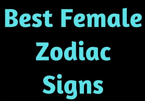 The 3 Best Female Zodiac Signs To Marry Zodiac Blogs