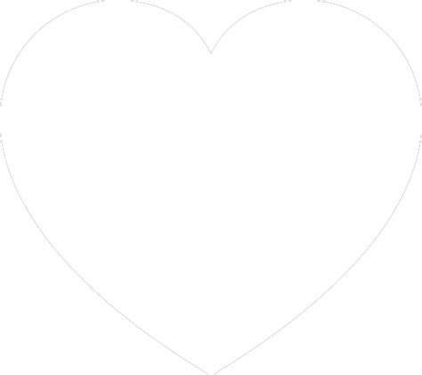 White Heart Clip Art At Vector Clip Art Online Royalty