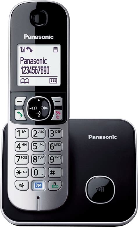 Panasonic Kx Tg6811eb Single Dect Cordless Telephone