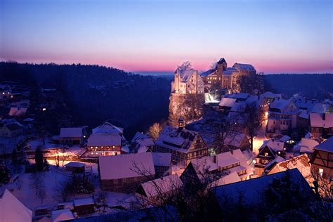 Winter Is Coming Castle Hohnstein Germany Rcastles