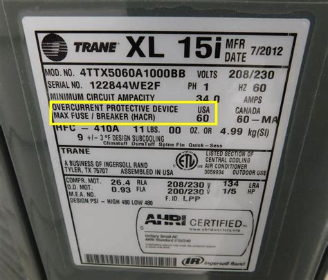 What Size Circuit Breaker Do I Need For An Air Conditioner