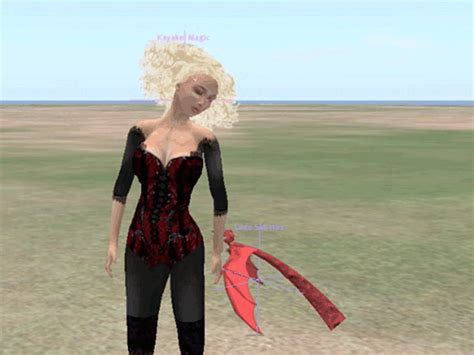 Second Life Marketplace Flying Dragonette