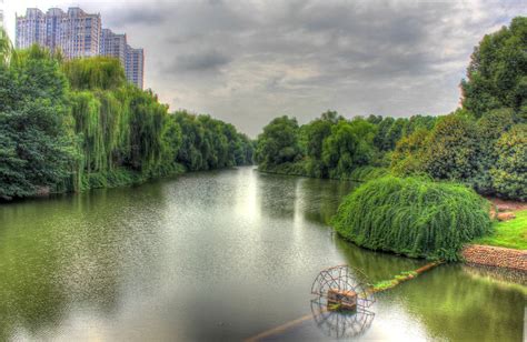 Riverside Landscape In Nanjing China Image Free Stock Photo Public