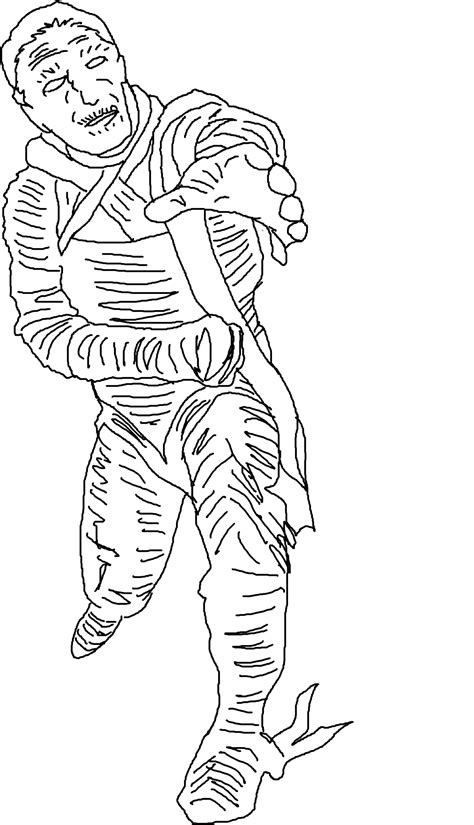 Free Printable Mummy Coloring Pages For Kids