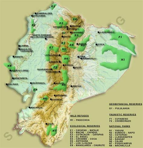 Equador Mapas Geográficos Do Equador Enciclopédia Global™