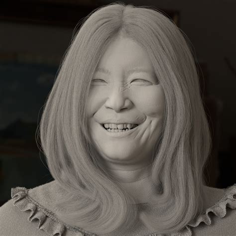 Portrait Of Yoko Shimomura Zbrushcentral