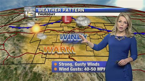 kristen s thursday afternoon forecast youtube