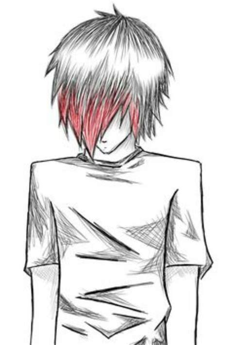 For boys and girls, kids and adults, teenagers and toddlers, preschoolers and older kids at school. Emo boy drawing | art ideas | Pinterest | Boys ...