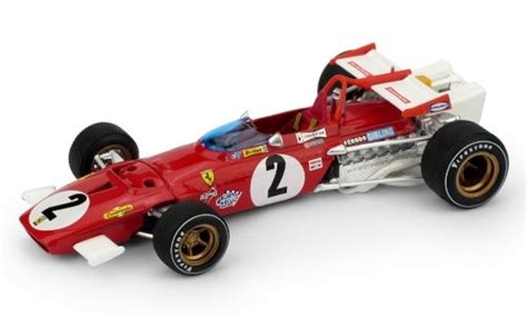 Miniature Ferrari 312 143 Brumm B No2 Scuderia Formel 1 Gp Italien