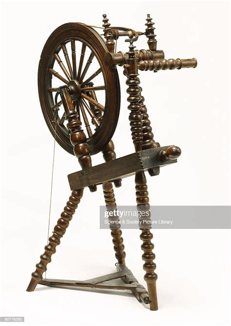 The Spinning Wheel Was A Standard Piece Of Equipment In The 18th