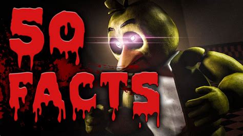 50 Facts Five Nights At Freddys Series Youtube