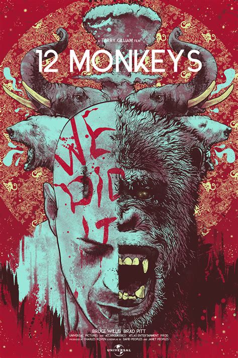 In this movie collection we have 27 wallpapers. Twelve Monkeys by Nikita Kaun
