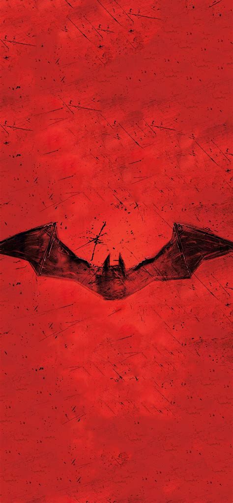 Download The Batman Red Logo 8k Iphone Wallpaper By Kellyf Batman