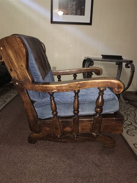 Antique Platform Wooden Rocking Chair Collectors Weekly