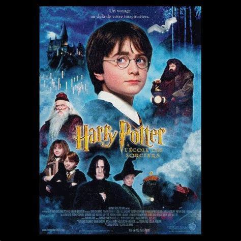 Affiche Du Film Harry Potter A Lecole Des Sorciers 1 Harry Potter