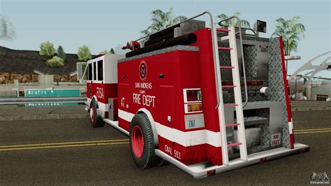 Firetruck Remastered Para Gta San Andreas