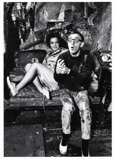 Woody Allen And Romy Schneider In Whats New Pussycat 1965 A Photo