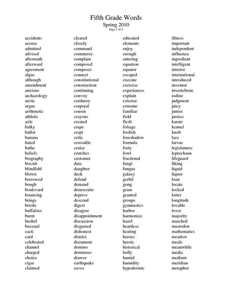 To add more value, download our 6th grade spelling list printable worksheet with +300 words! Pin on For the kids