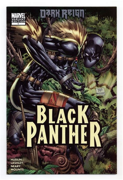 Black Panther 2009 Marvel 4th Series 1b Nm 94