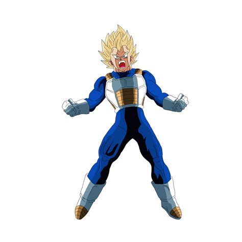 Super Sayian Vegeta Render By Gokuisoverrated On Deviantart