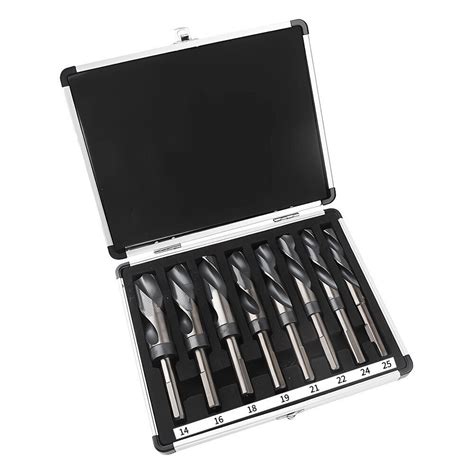 8 Pcs Hss Cobalt Silver And Deming Drill Bits Set Large Size 916 Inch